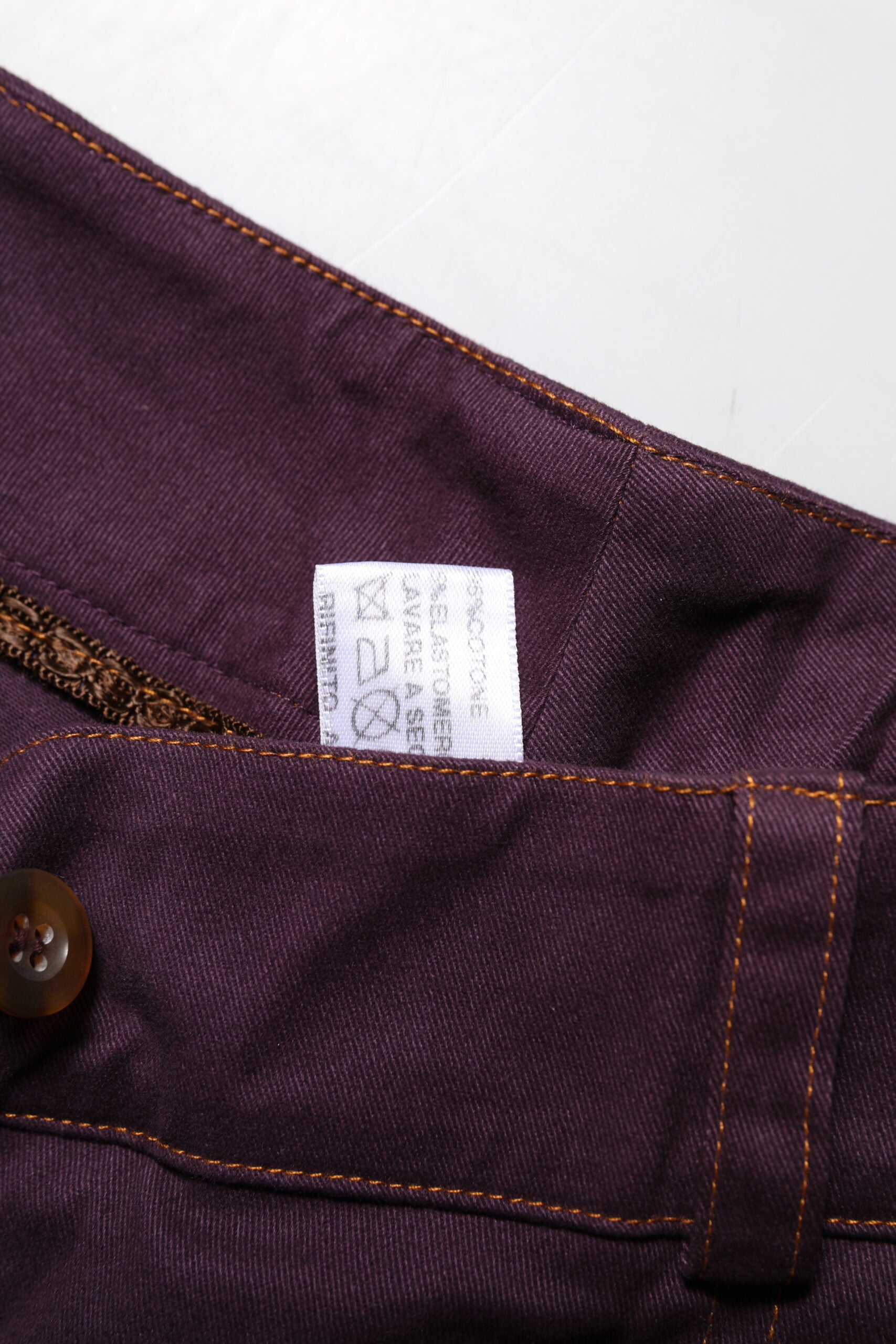 Purple High Waisted Tapered Pants - ventzia