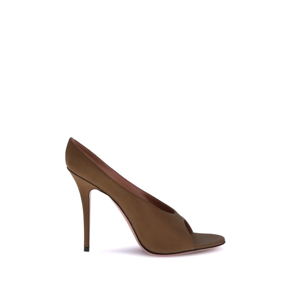 Anok satin Sandals - ventzia
