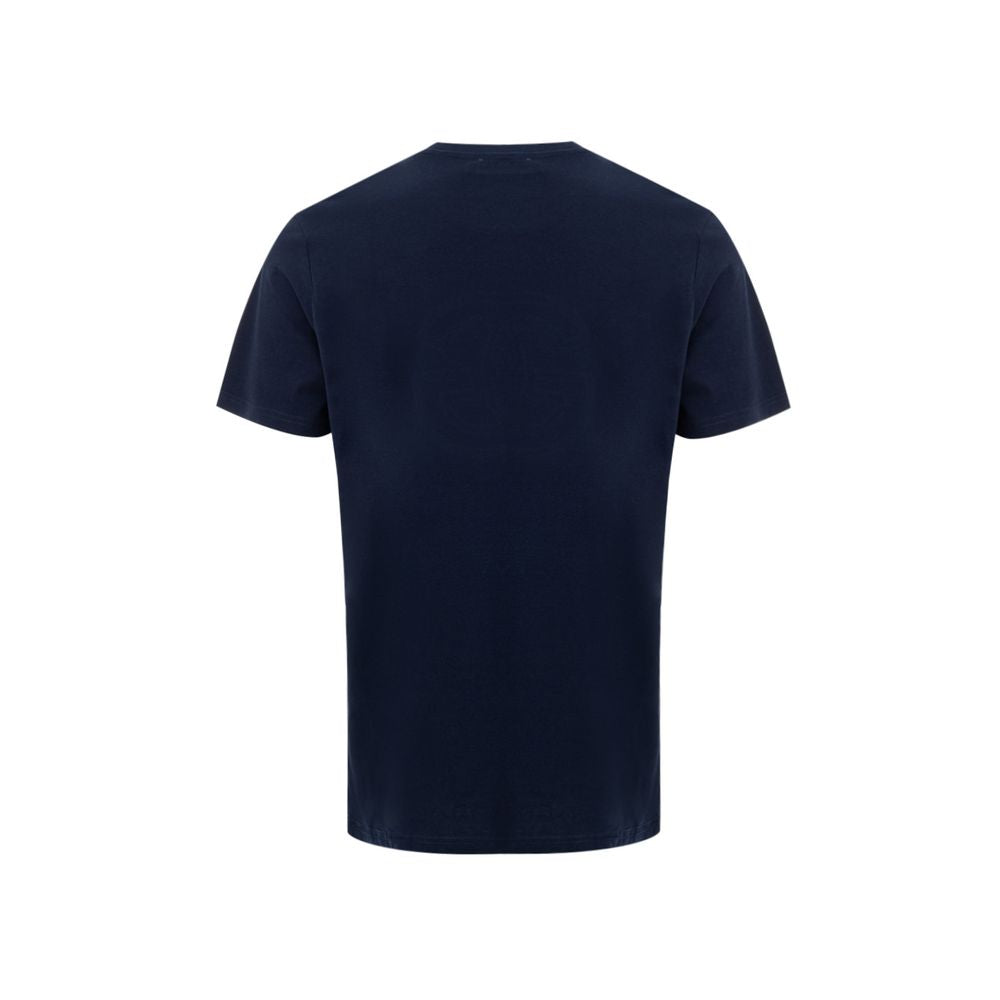 Blue Cotton T-Shirt - ventzia