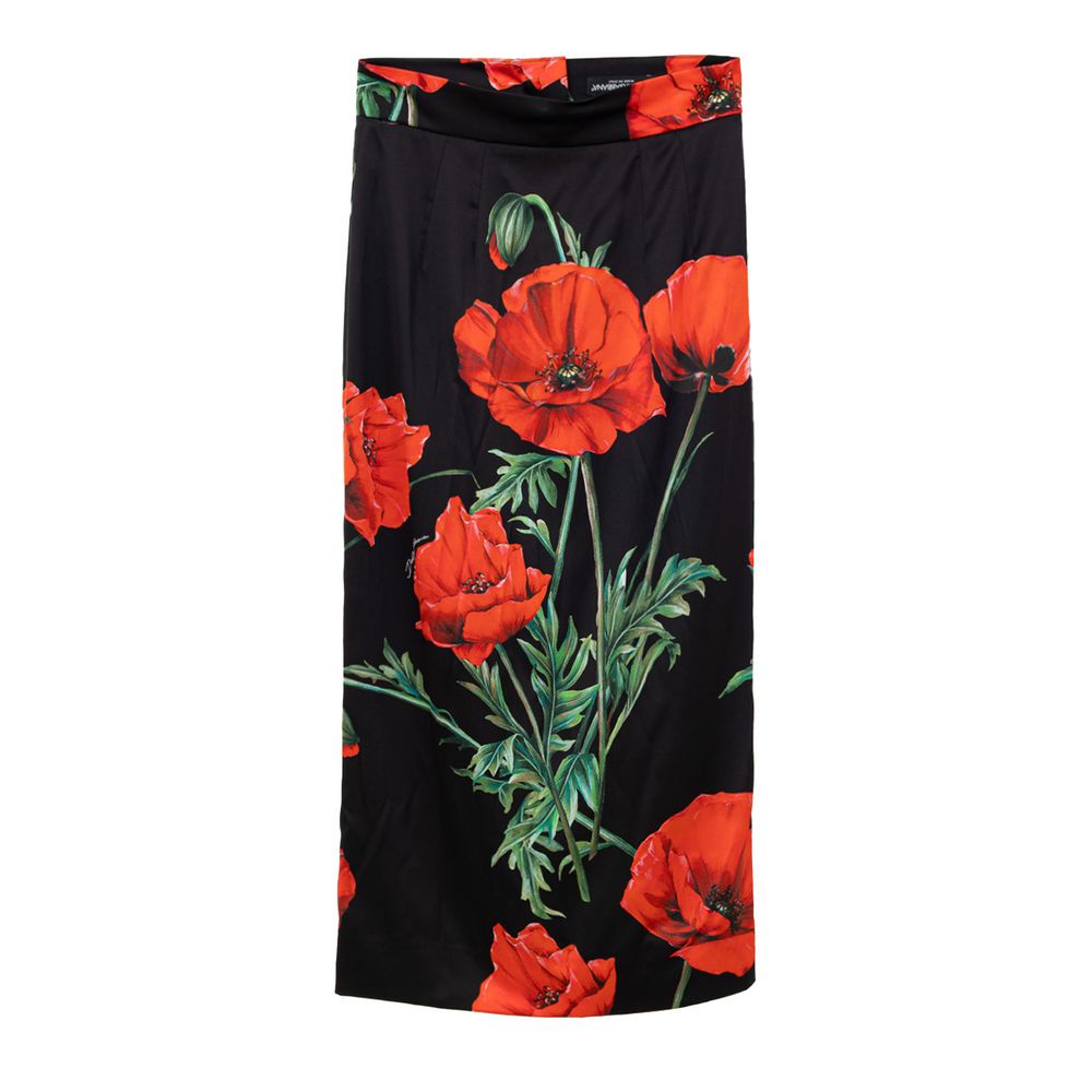 Bicolor Silk Skirt - ventzia