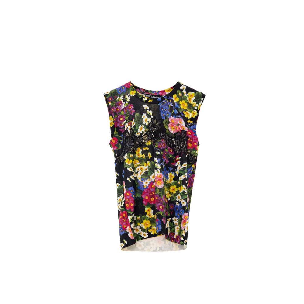 Black Cashmere Tank Top - ventzia