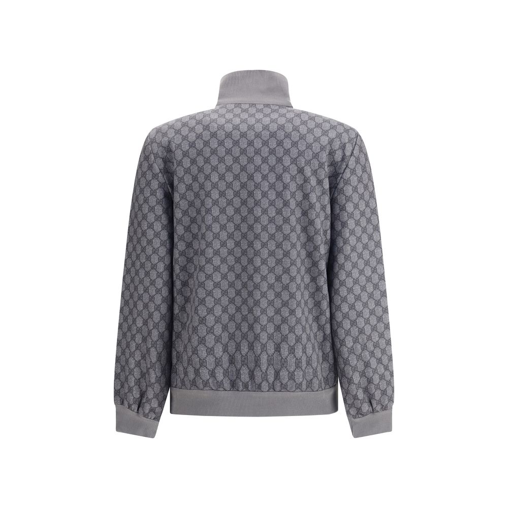 Gray Polyester Sweatshirt