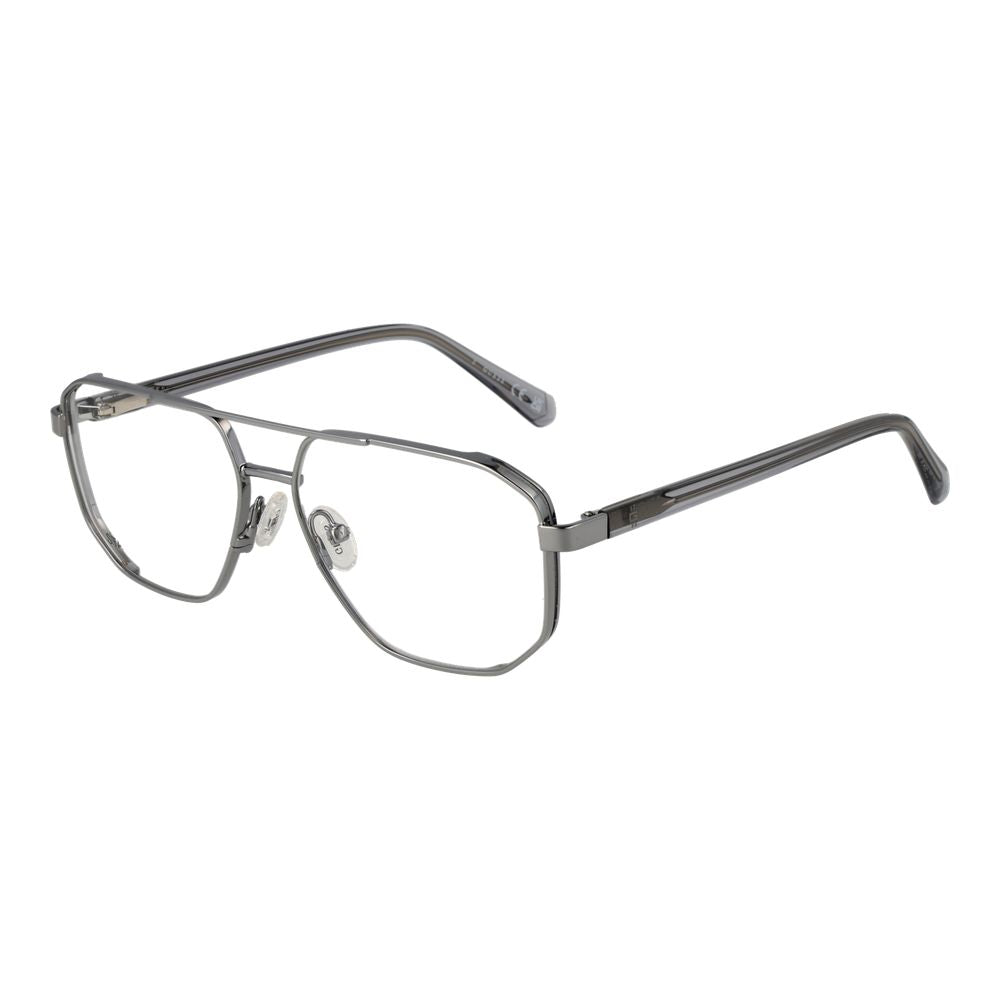 Silver Men Glasses Frame - ventzia