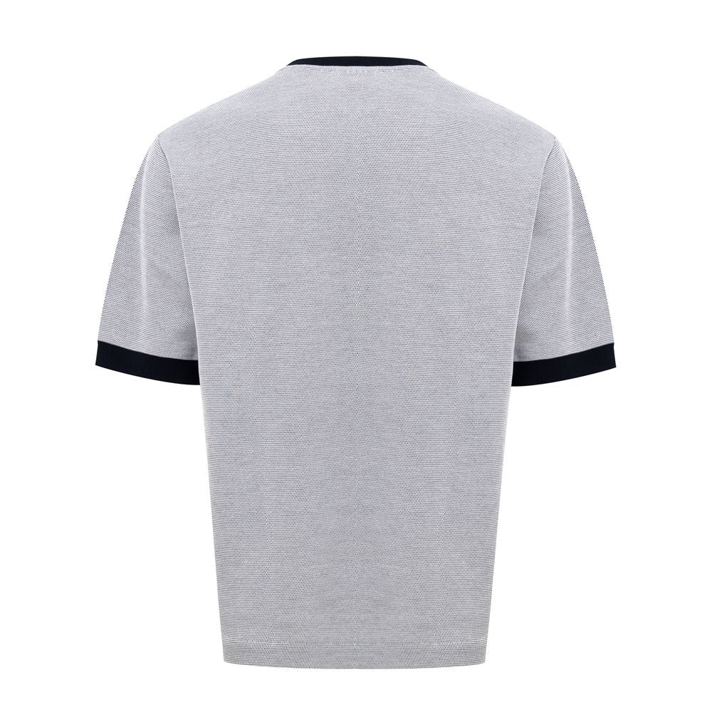 Gray Cotton T-Shirt - ventzia