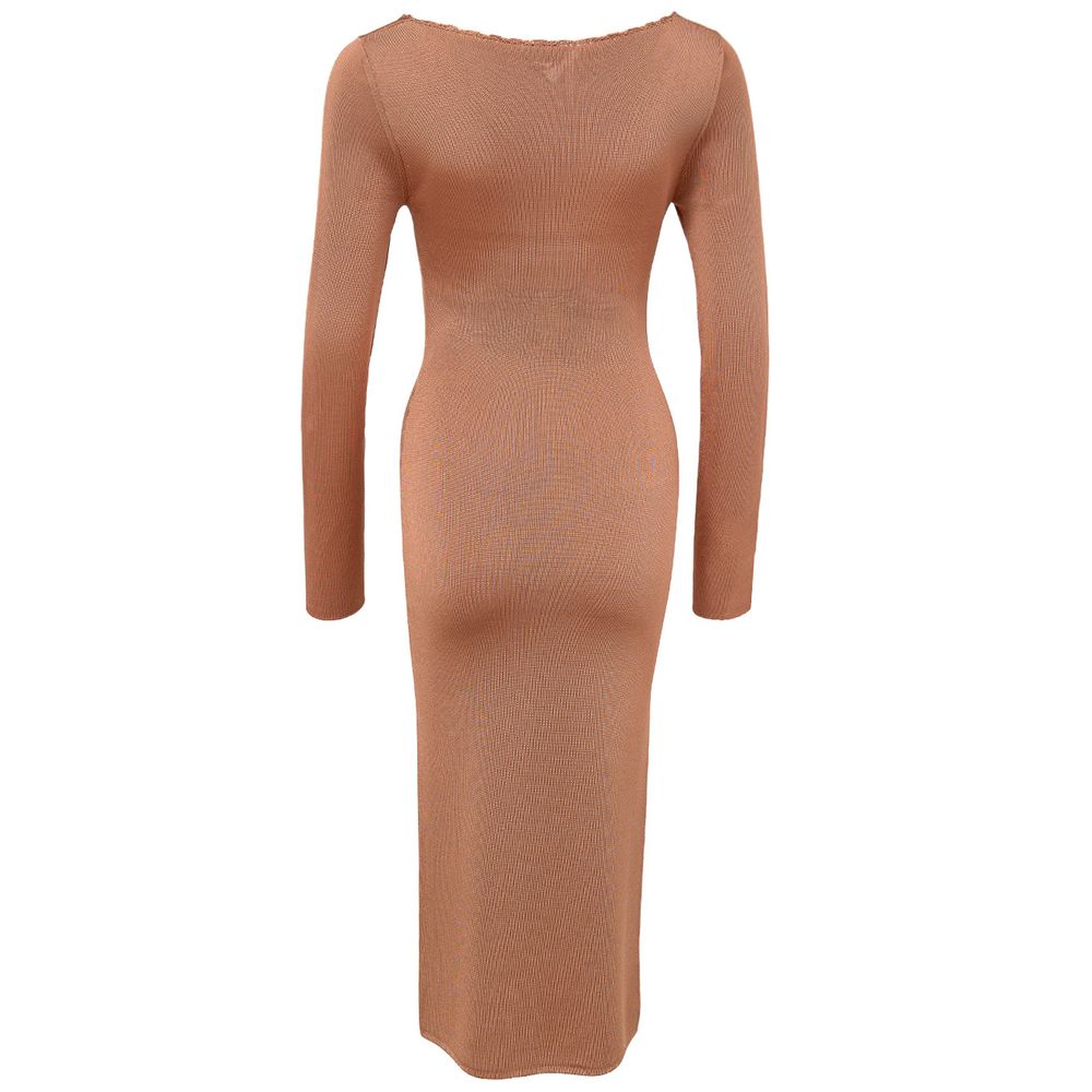 Orange Viscose Long - ventzia