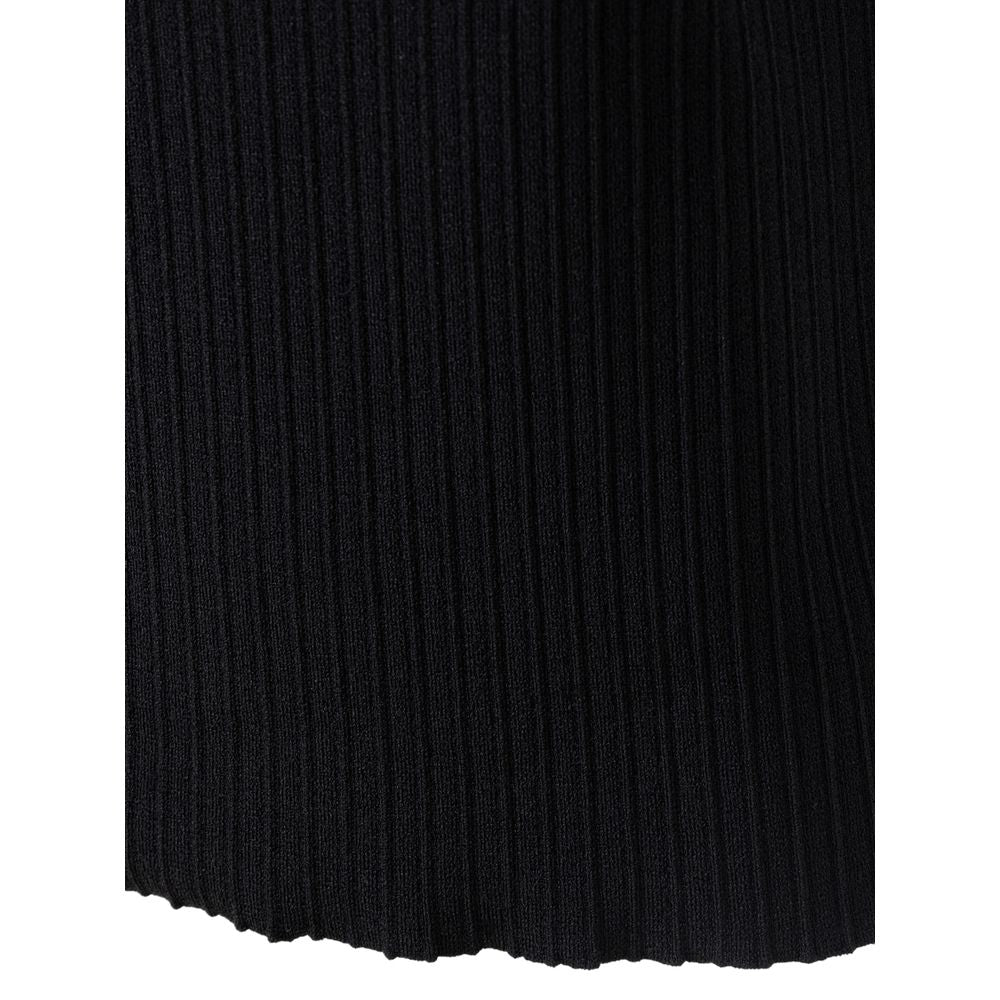 Black Silk T-Shirt - ventzia