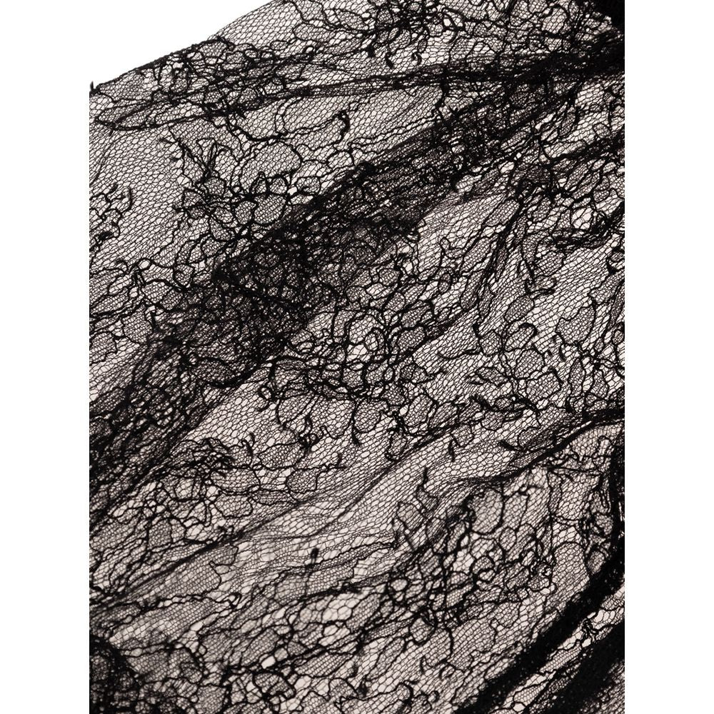 Black Polyamide Top - ventzia