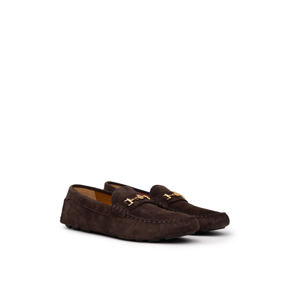 Brown Leather Moccassin - ventzia