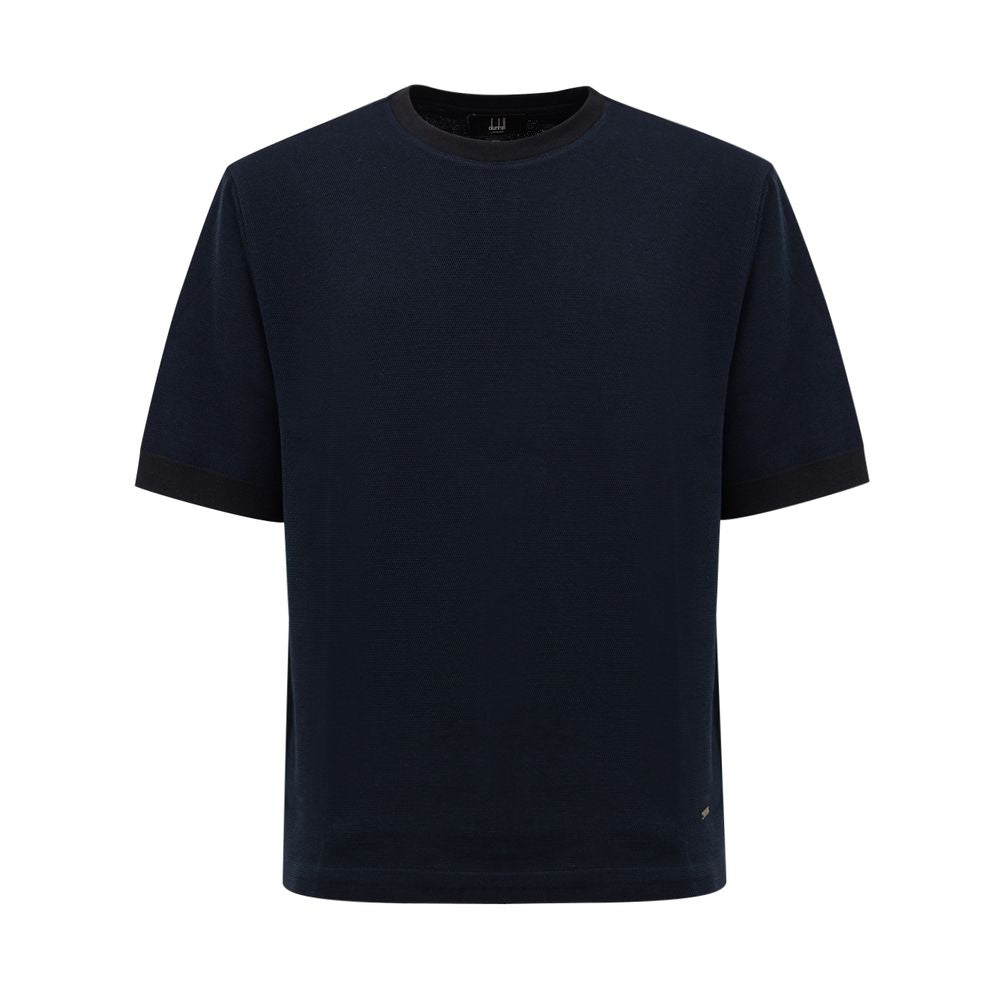 Blue Cotton T-Shirt - ventzia