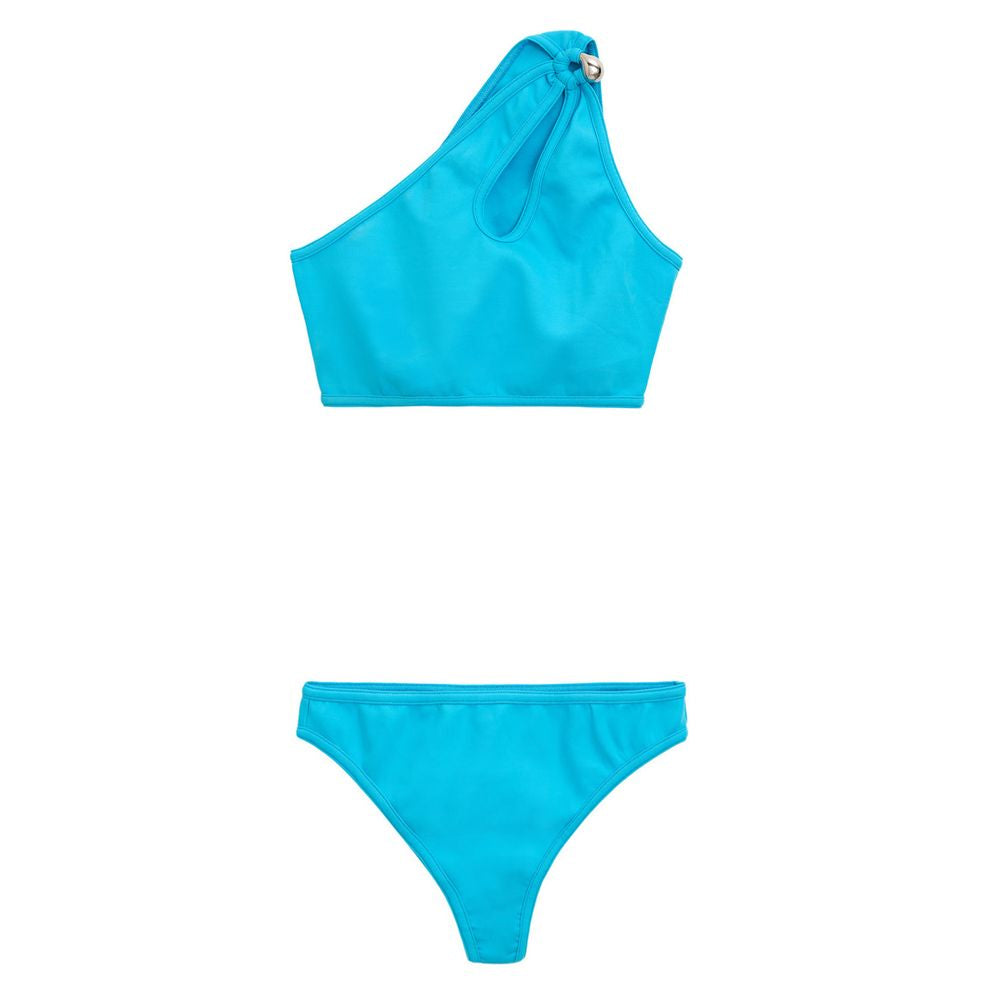 Turquoise Polyamide Bikini - ventzia