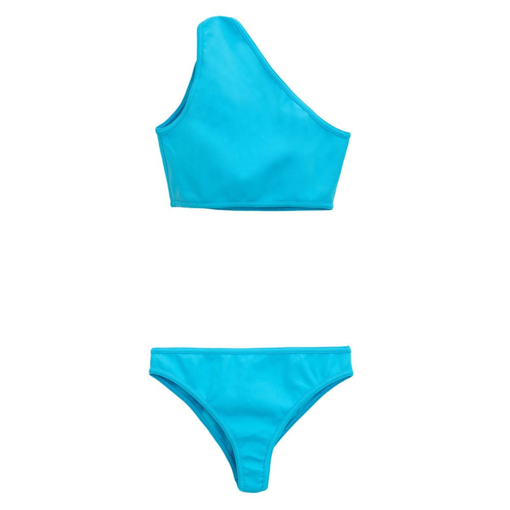 Turquoise Polyamide Bikini - ventzia