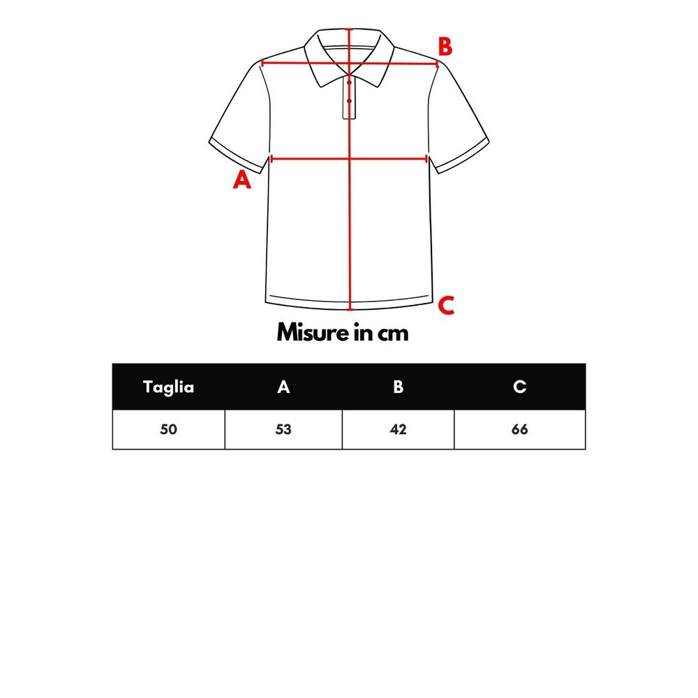 Red Cotton Polo Shirt - ventzia