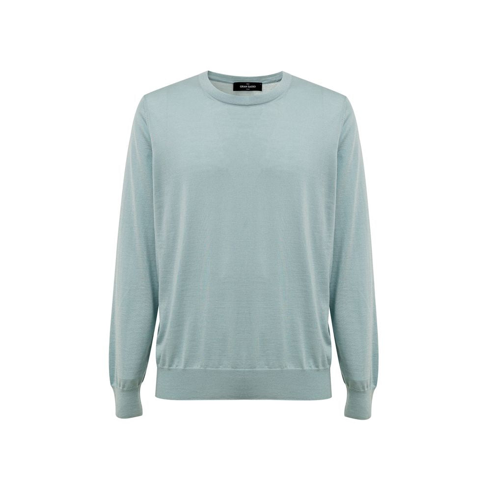 Blue Cashmere Sweater - ventzia