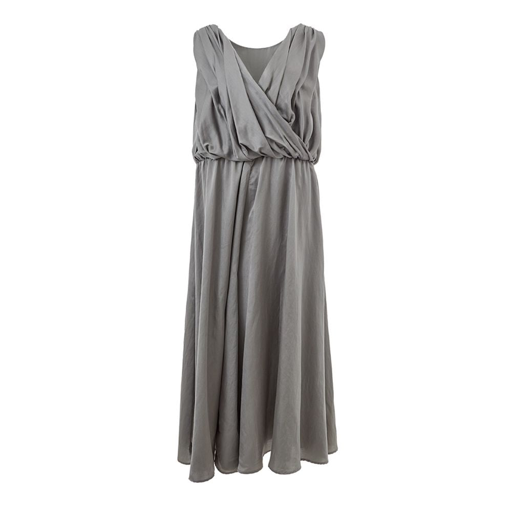Gray Silk Long - ventzia