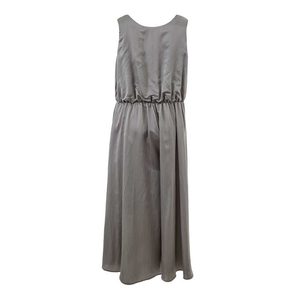 Gray Silk Long - ventzia