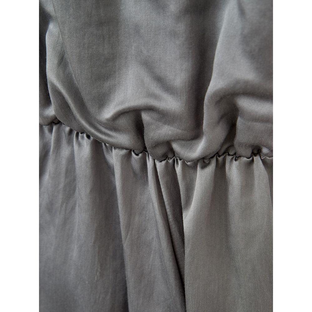 Gray Silk Long - ventzia