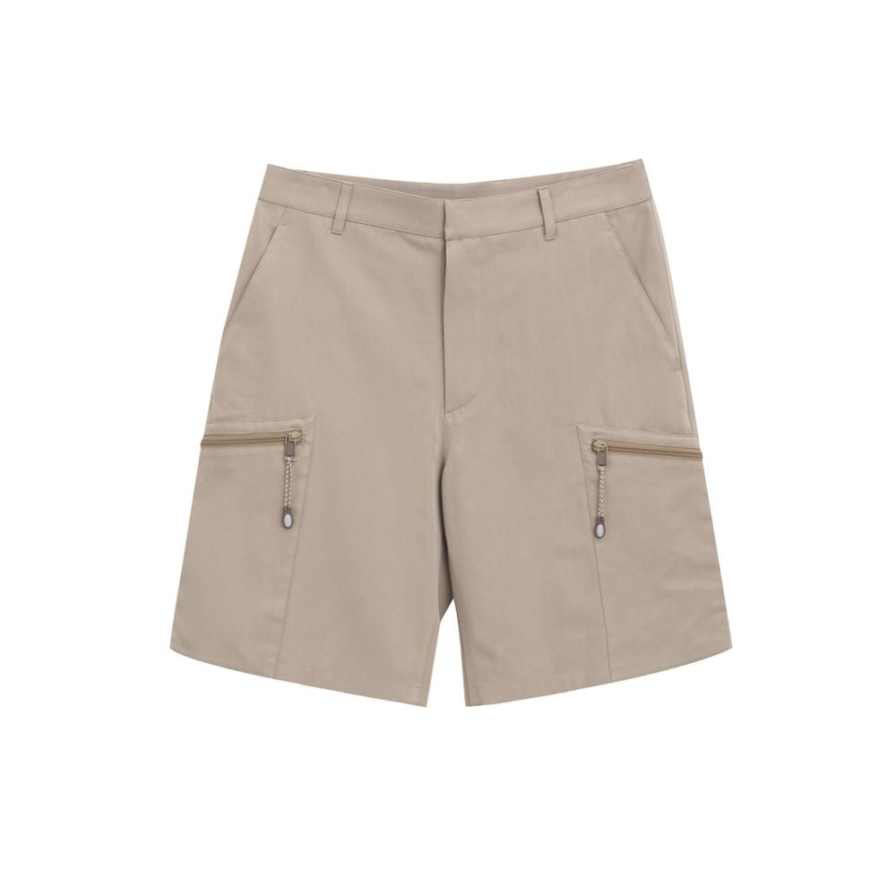 Beige Cotton Cargo - ventzia
