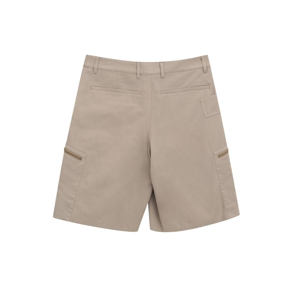 Beige Cotton Cargo - ventzia