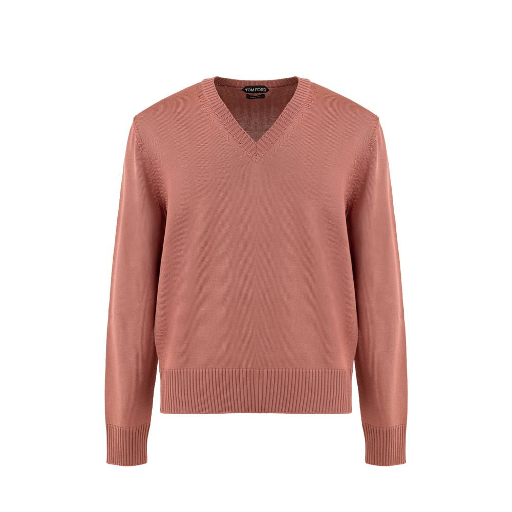 Pink Silk Sweater - ventzia