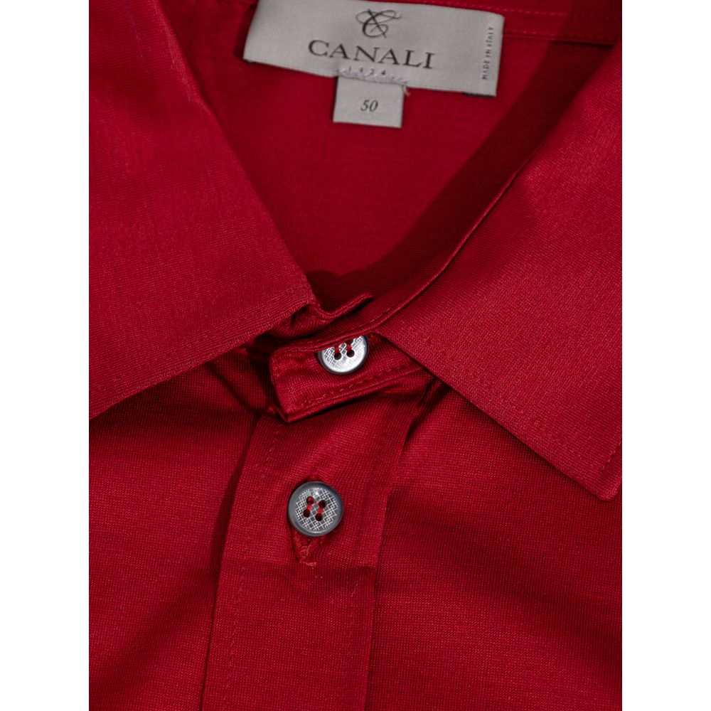 Red Cotton Shirt - ventzia