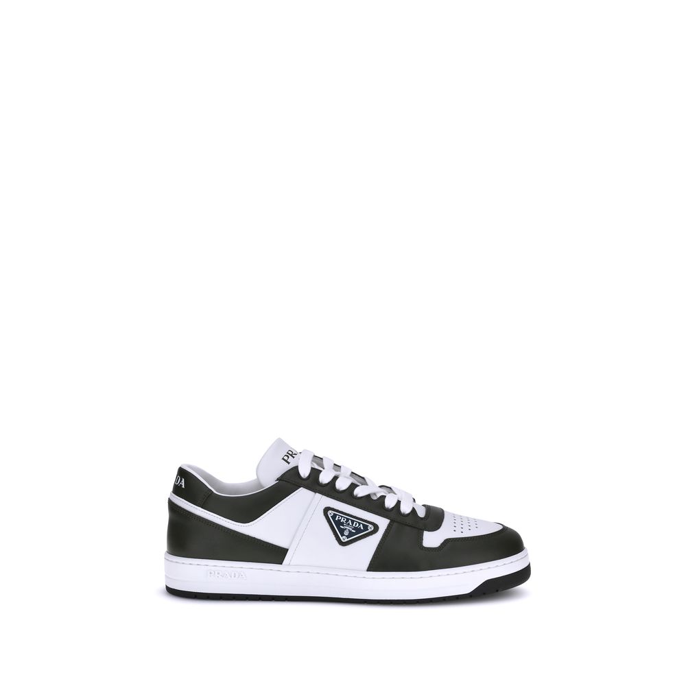 Black Calf Leather Bos Taurus Low Top Sneakers - ventzia