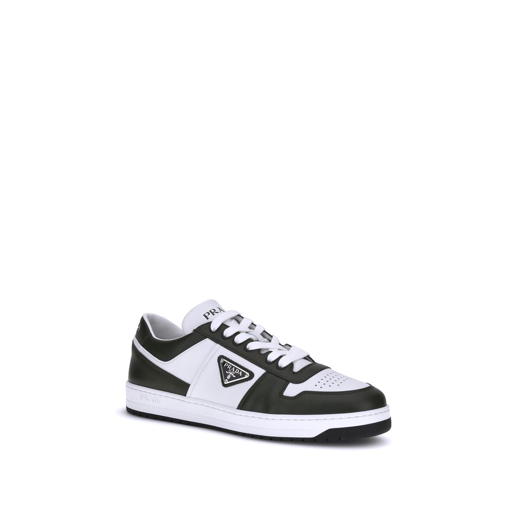 Black Calf Leather Bos Taurus Low Top Sneakers - ventzia
