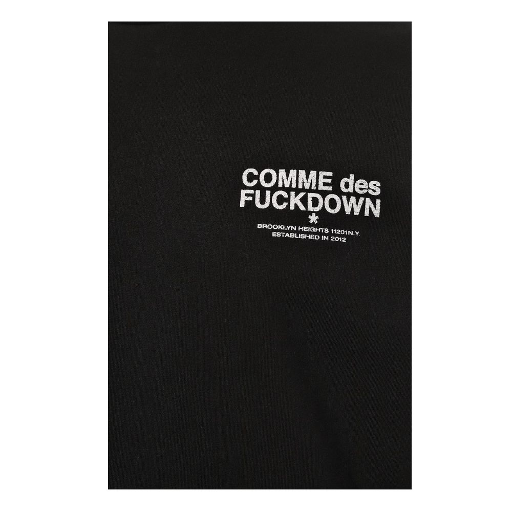 Black Cotton Sweater - ventzia