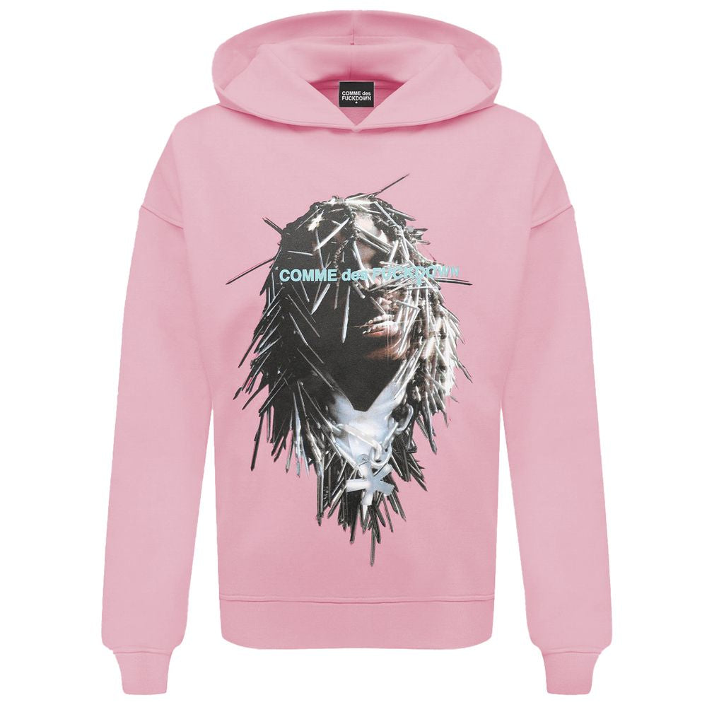 Pink Cotton Sweater - ventzia