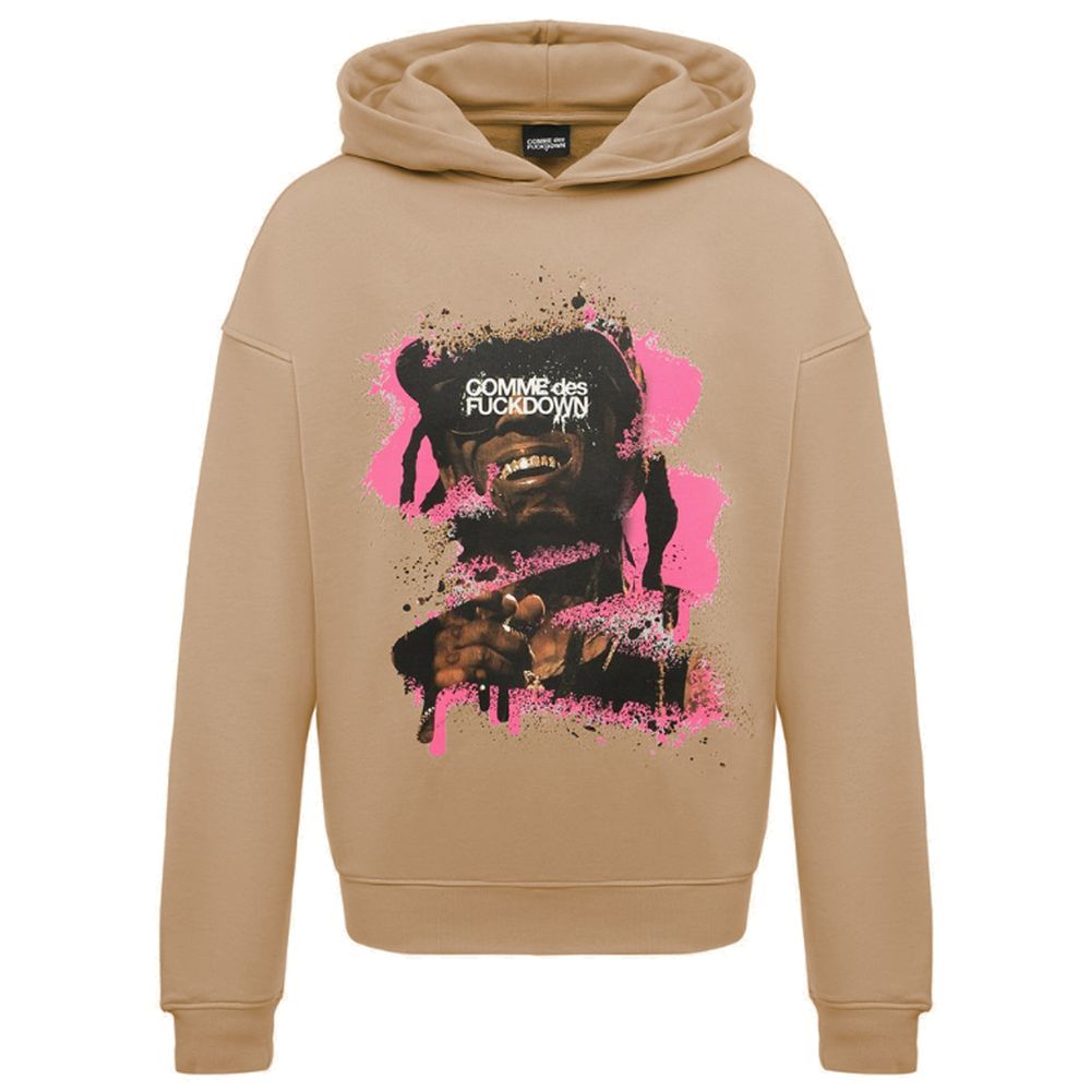 Brown Cotton Sweater - ventzia