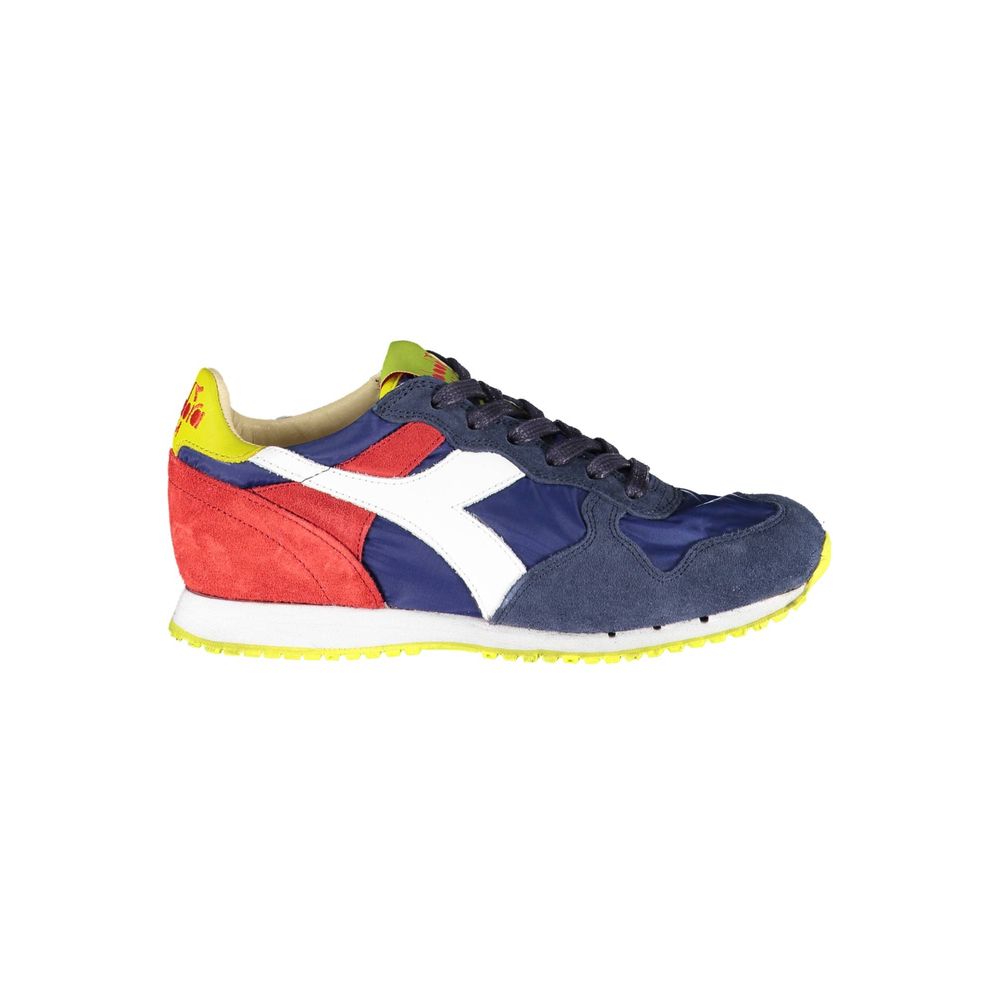 Blue Fabric Sneaker - ventzia