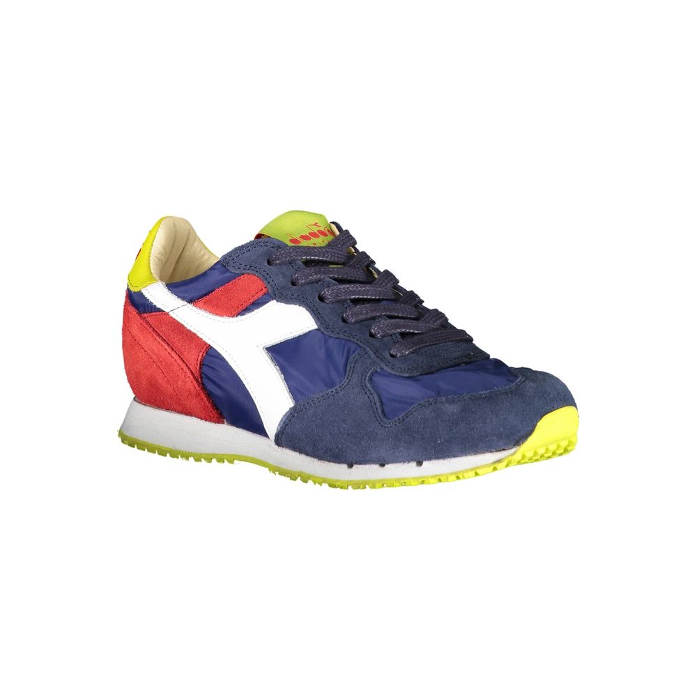 Blue Fabric Sneaker - ventzia