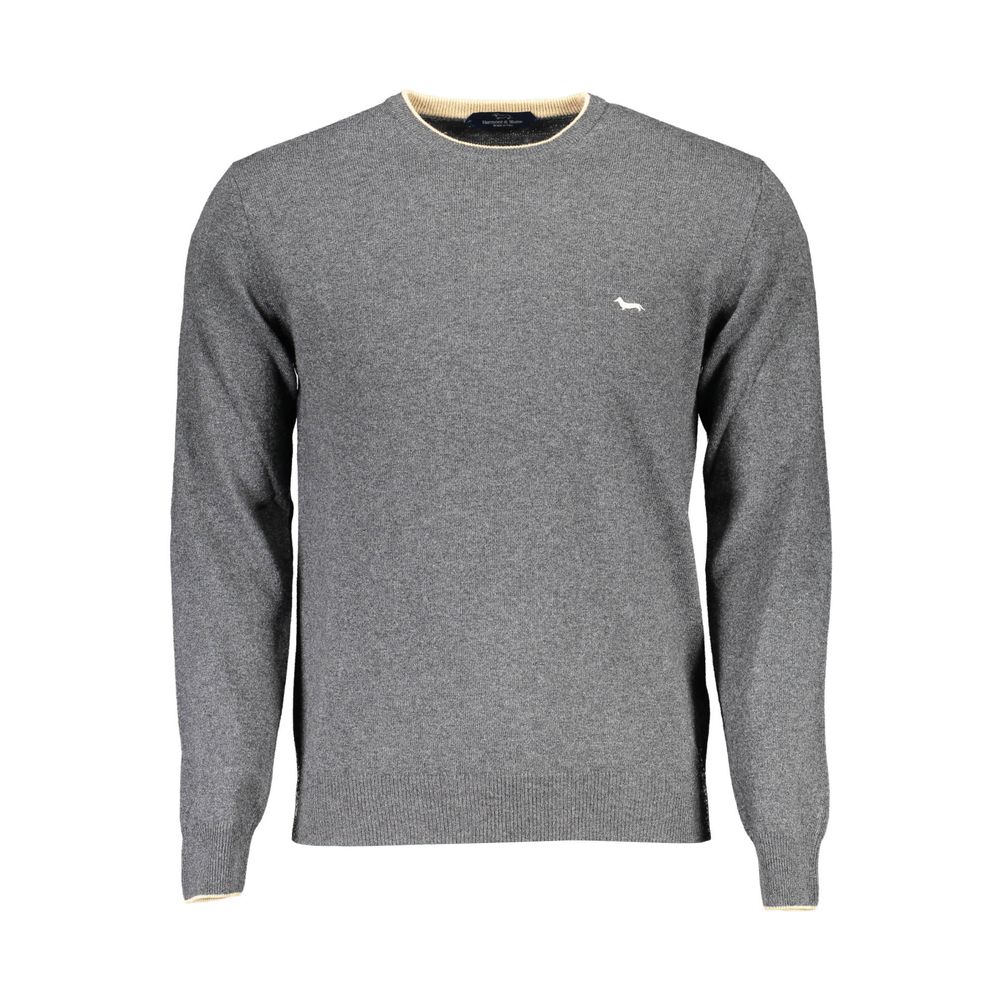 Gray Wool Sweater - ventzia