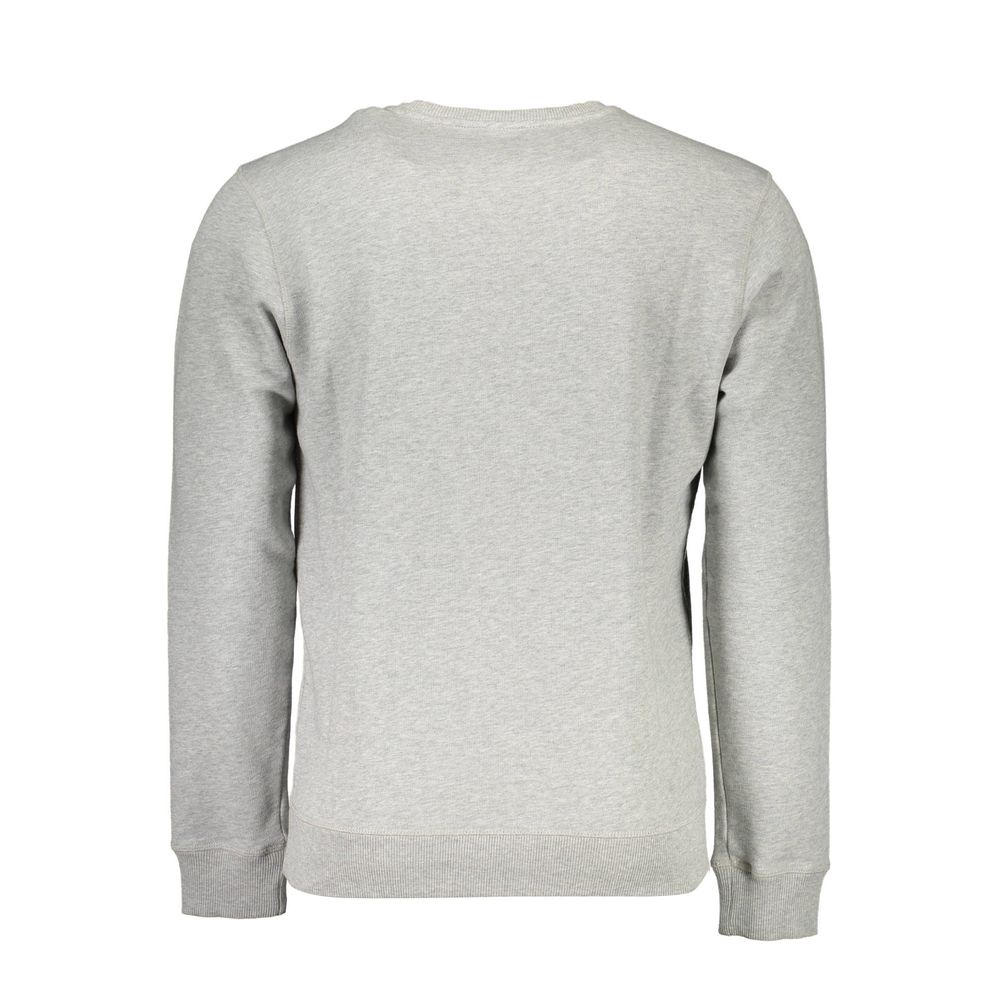 Gray Cotton Sweater - ventzia