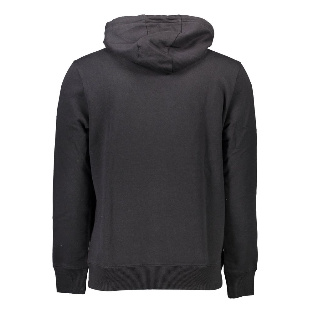 Black Cotton Sweater - ventzia
