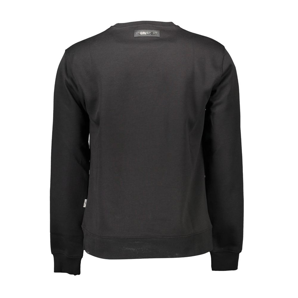 Black Cotton Sweater - ventzia