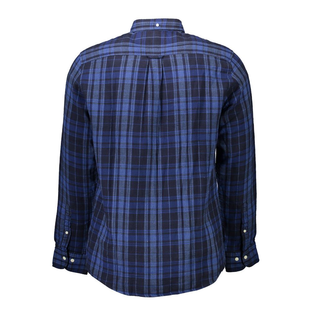 Blue Cotton Shirt - ventzia