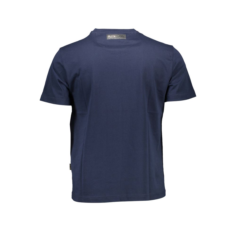 Blue Cotton T-Shirt - ventzia