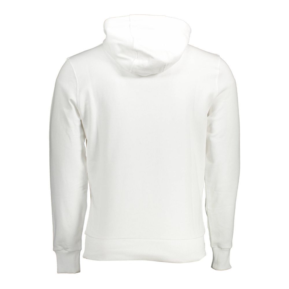 White Cotton Men Sweater - ventzia