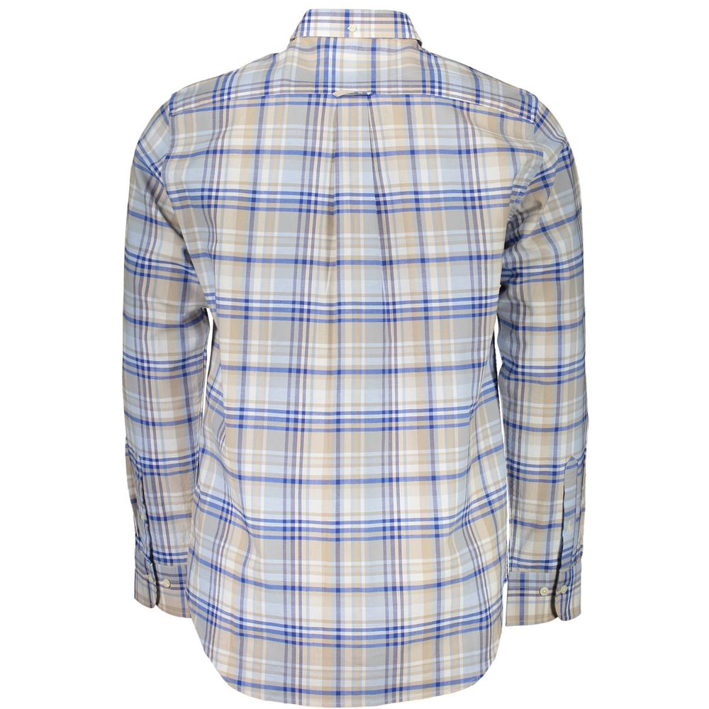 Blue Cotton Shirt - ventzia