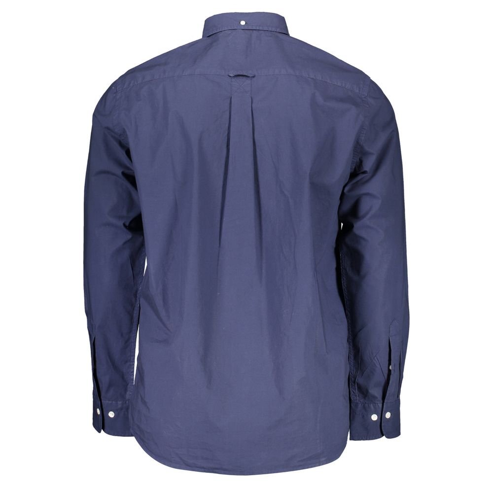 Blue Cotton Shirt - ventzia