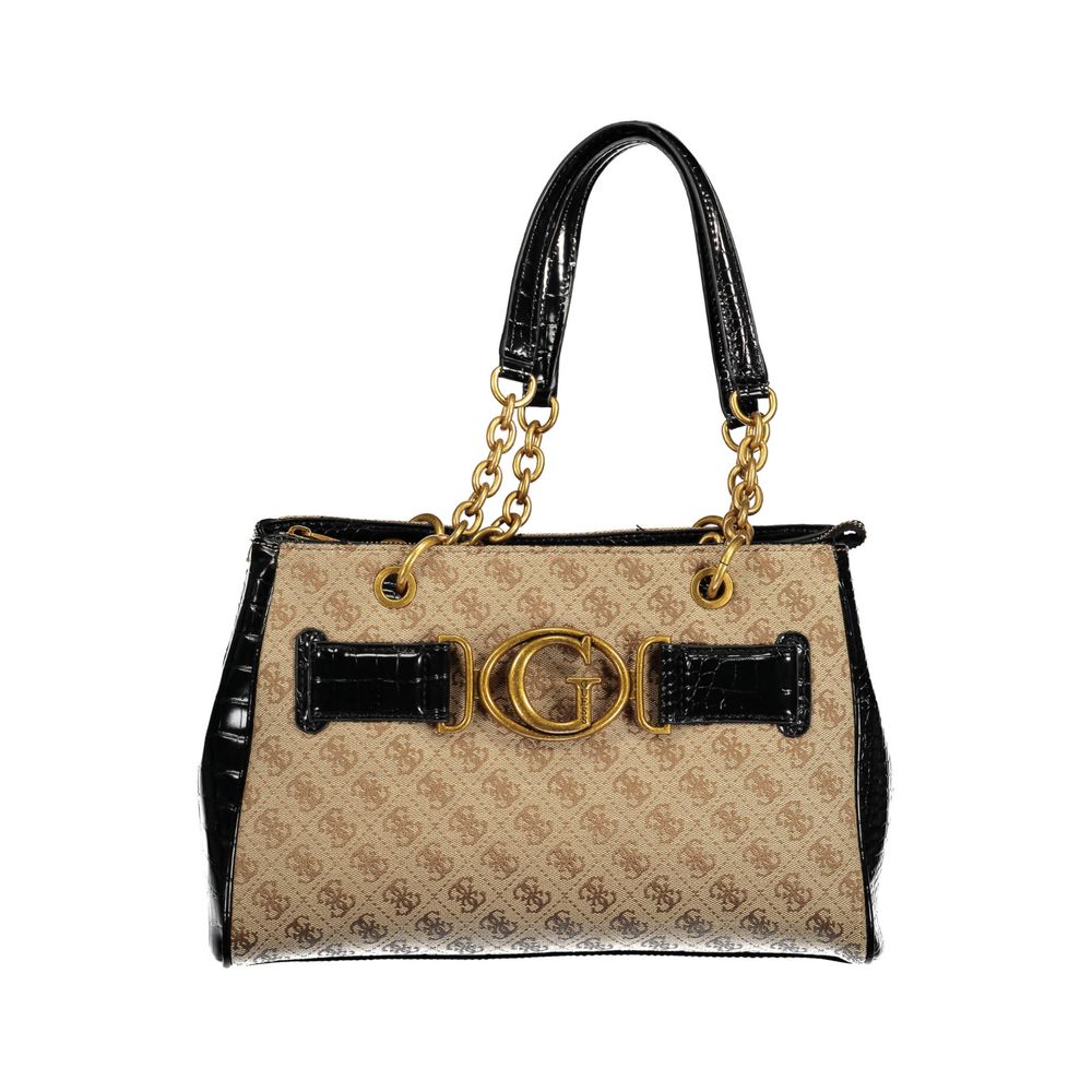 Black Polyethylene Handbag - ventzia