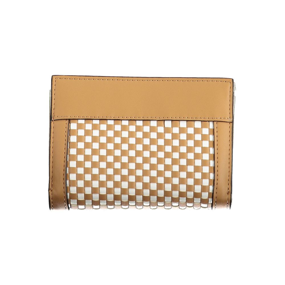 Brown Polyethylene Wallet - ventzia