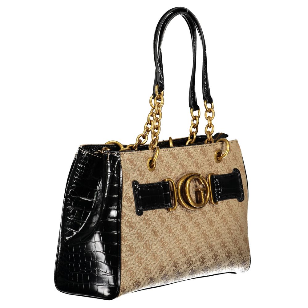 Black Polyethylene Handbag - ventzia
