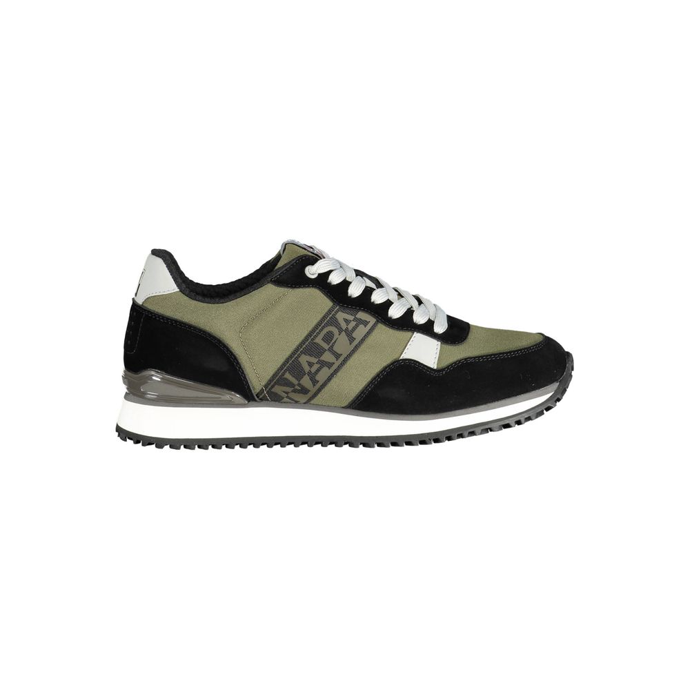 Green Polyester Sneaker - ventzia