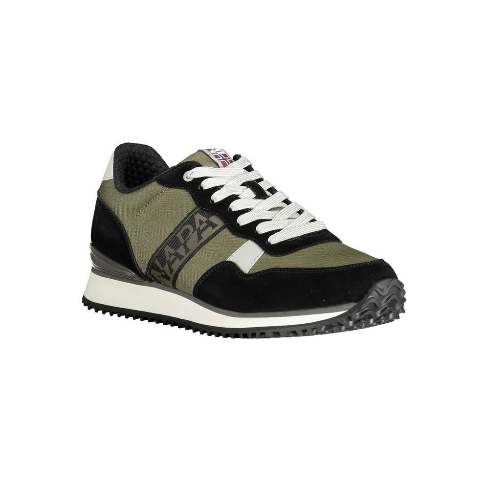 Green Polyester Sneaker - ventzia