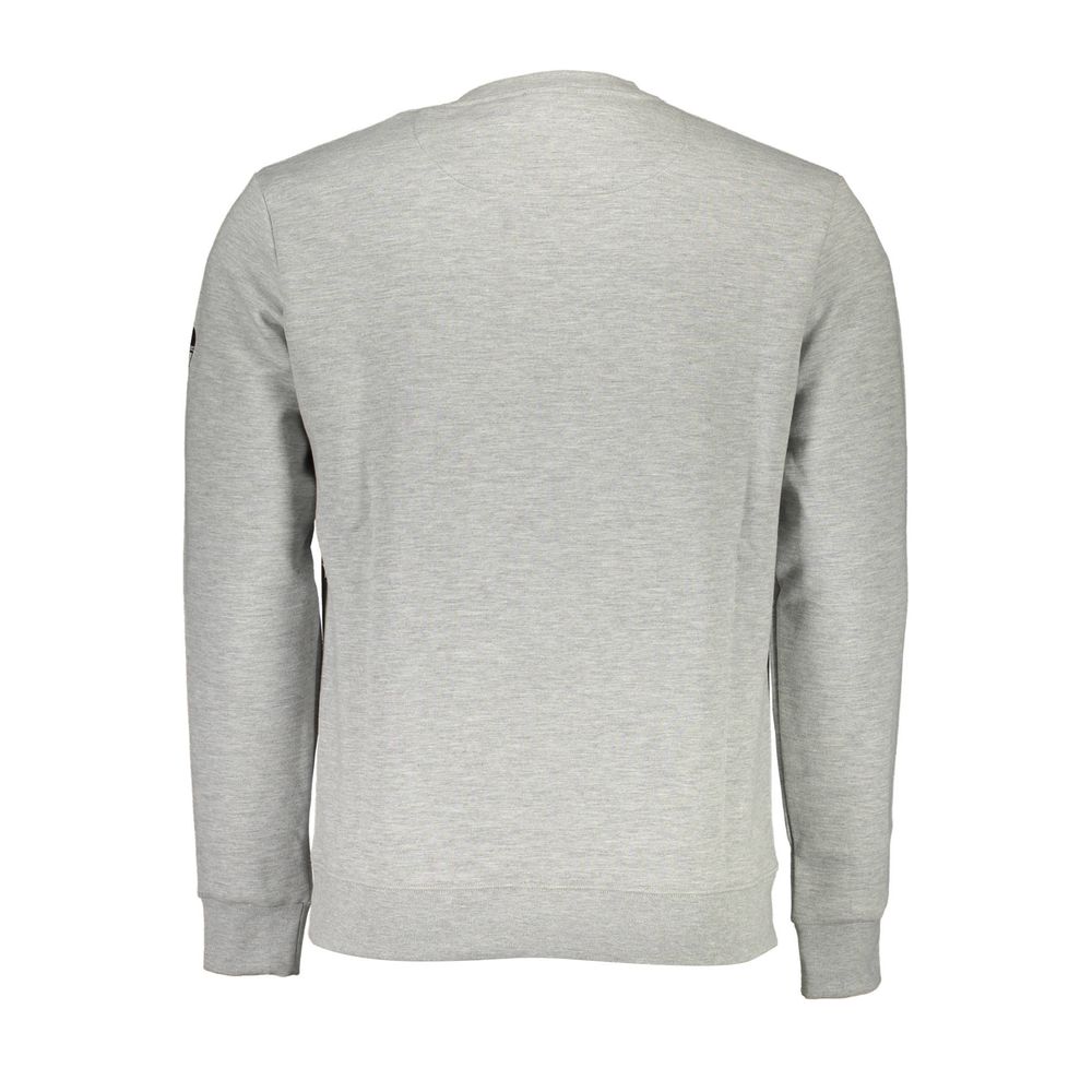 Gray Cotton Sweater - ventzia