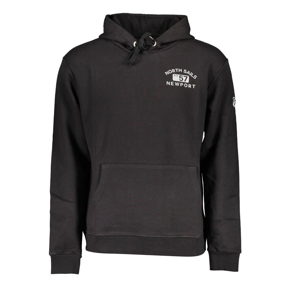 Black Cotton Sweater - ventzia