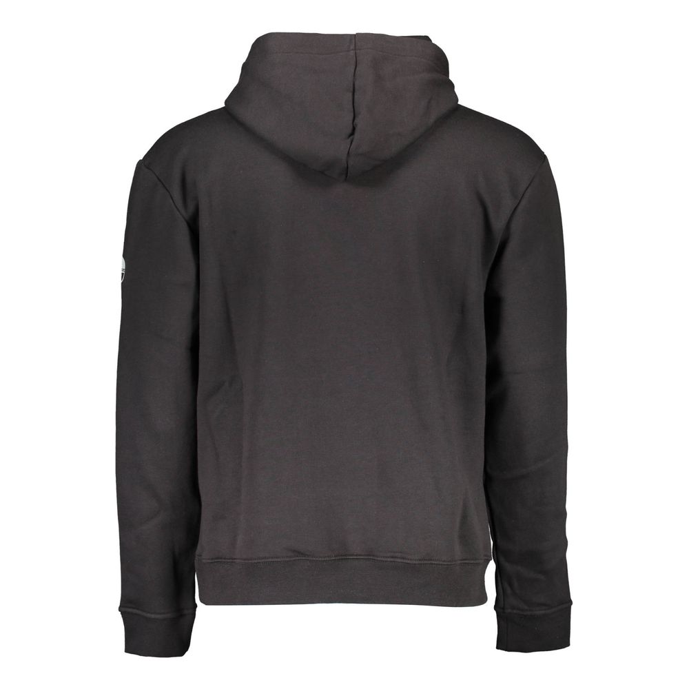 Black Cotton Sweater - ventzia