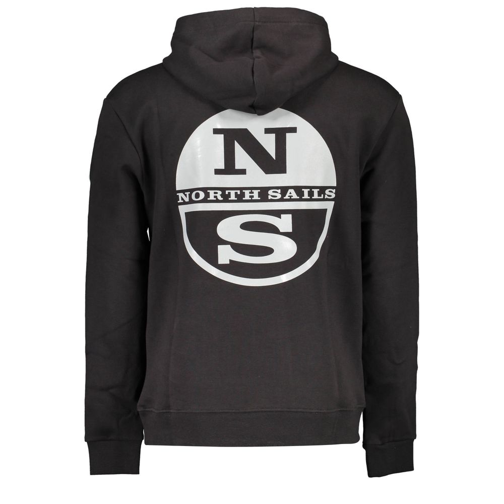 Black Cotton Sweater - ventzia