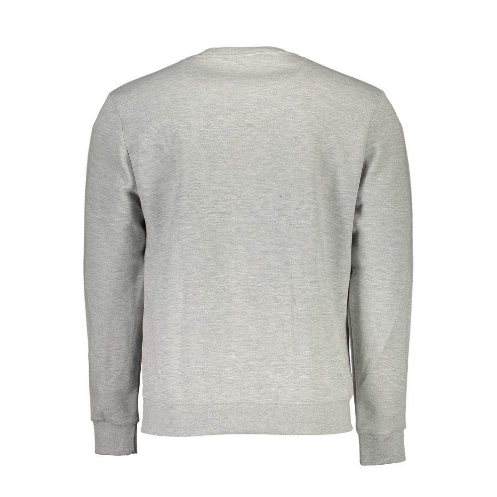 Gray Cotton Sweater - ventzia